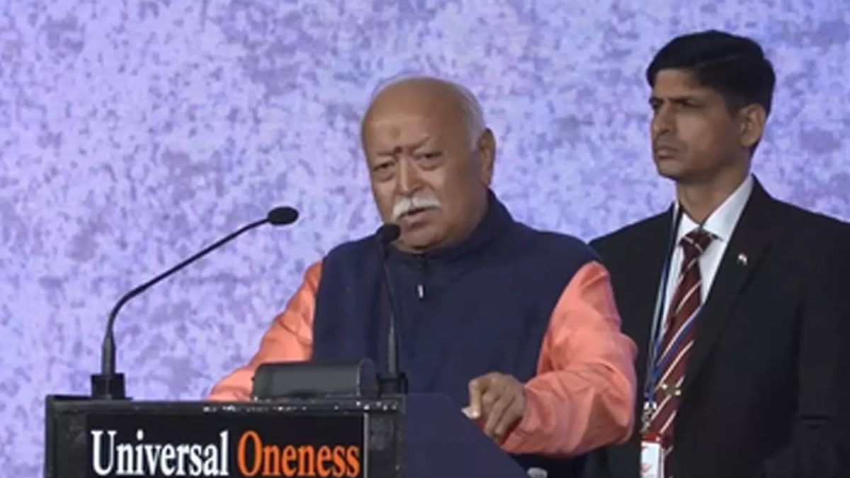 “ஒற்றுமையும் பன்முகத்தன்மையும் இந்தியாவின் DNA” – நியூயார்க்கில் மோகன் பாகவத் பேச்சு!