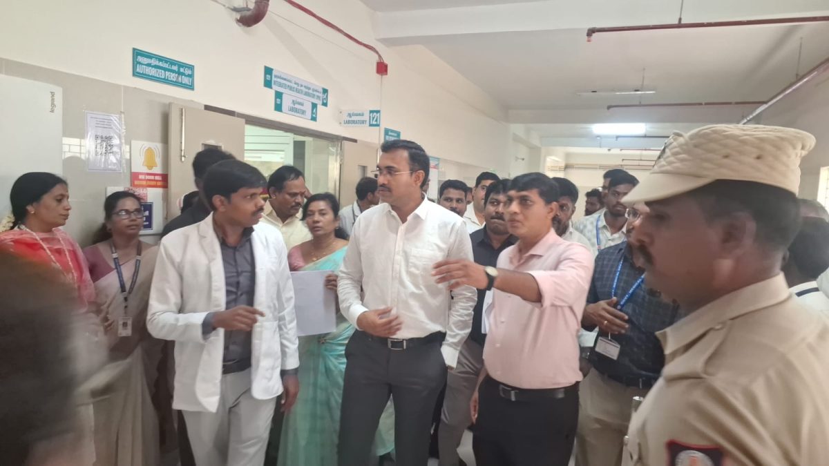 ஓசூர் அரசு மருத்துவமனையில் உயர் சிறப்பு சிகிச்சைகள் விரைவில் – அமைச்சர் அருண்ராஜ் அறிவிப்பு!