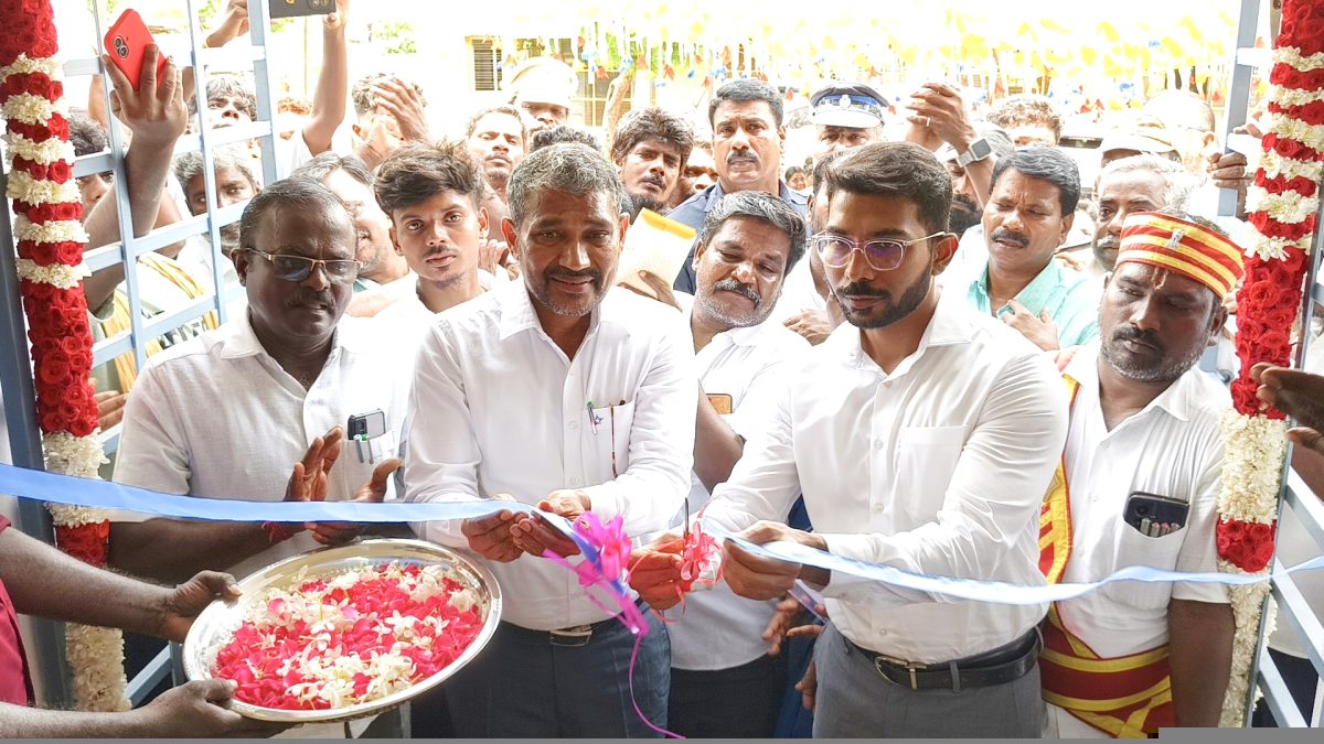 தைலாபுரத்தில் ரூ.1.18 கோடி பள்ளிக் கட்டடங்கள் திறப்பு: பாரதிதாசன், வேங்கைவயல் விவகாரம் குறித்து அமைச்சர் வன்னியரசு பேட்டி.