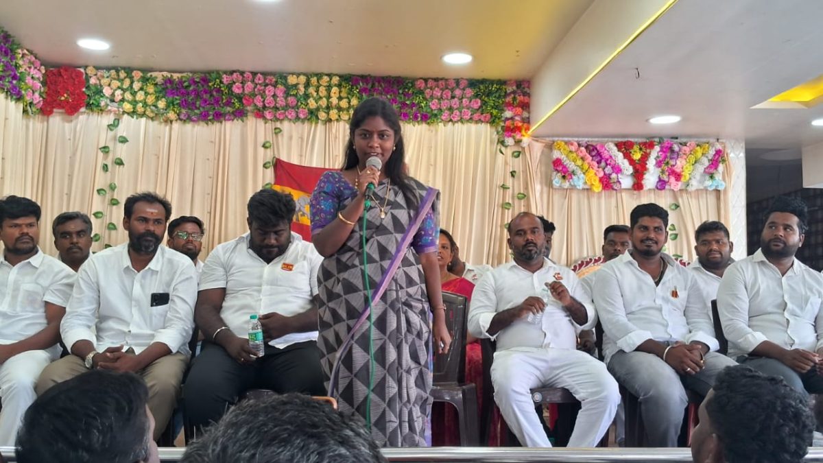 பேர்ணாம்பட்டில் தமிழக வெற்றிக் கழகத்தின் ஆலோசனைக் கூட்டம்.