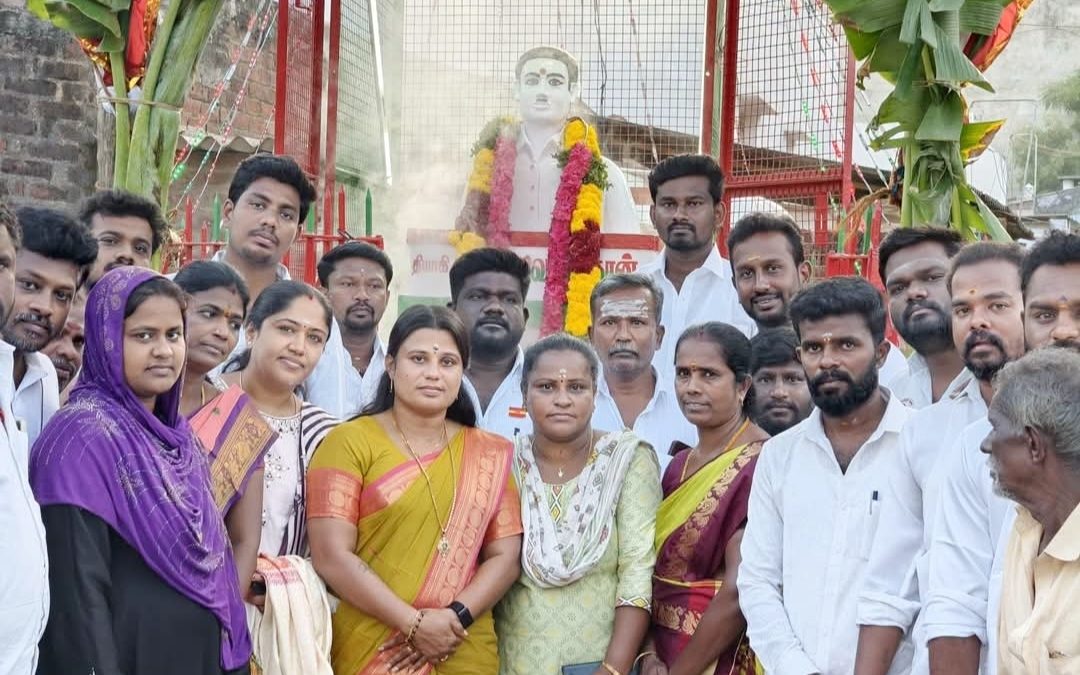 ராஜபாளையம் அருகே இம்மானுவேல் சேகரனார் நினைவு நாள் – அமைச்சர் ஜெகதீஸ்வரி மரியாதை.