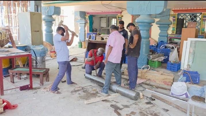 பழனி ரோப் கார் சேவை மீண்டும் தொடக்கம்..! செப்.12-க்குள் பணிகள் நிறைவு!