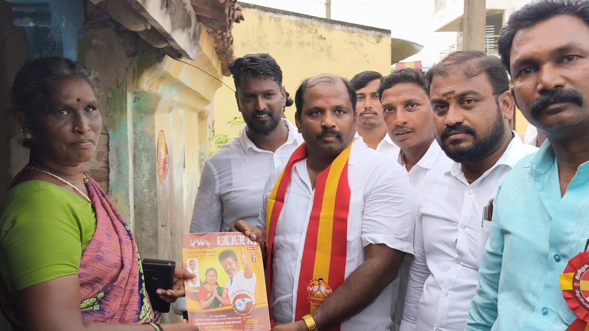 மதுராந்தகம் சட்டமன்ற இடைத்தேர்தல்: மரகதம் குமரவேலுக்கு ஆதரவாக முனிரத்தினம் வாக்கு சேகரிப்பு.