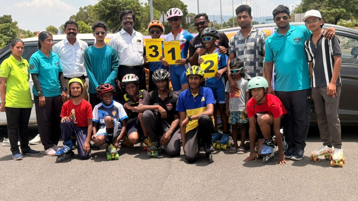 தர்மபுரியில் அதிவேக ஸ்கேட்டிங் போட்டி: திறமையை வெளிப்படுத்திய மாணவர்கள்!