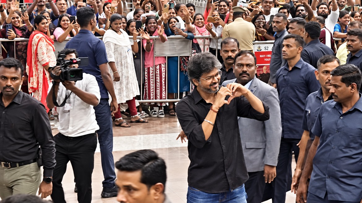 தொழில் முதலீடுகளை ஈர்க்க இங்கிலாந்து புறப்பட்டார் முதலமைச்சர் ஜோசப் விஜய்.