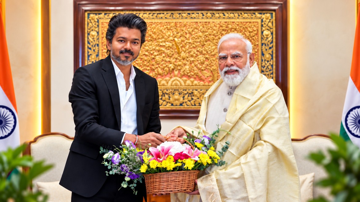 பிரதமர் மோடிக்கு பிறந்தநாள் வாழ்த்து தெரிவித்த முதல்வர் விஜய்!