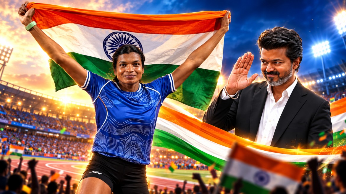 ஆசிய விளையாட்டுப் போட்டியில் பரணிகா இளங்கோவனுக்கு வெண்கலம்! – முதல்வர் வாழ்த்து!