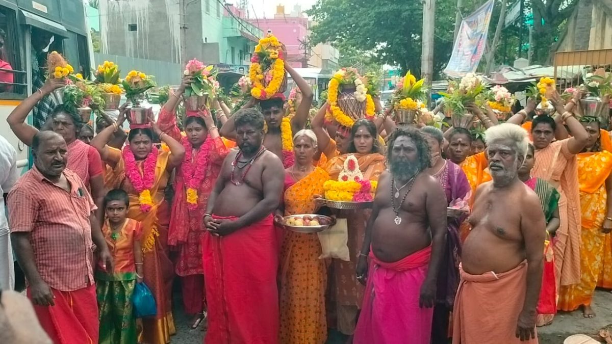 உத்திரமேரூர் எல்லையம்மன் கோயில் திருவிழா: பால்குட ஊர்வலத்தில் திரண்ட பக்தர்கள்!