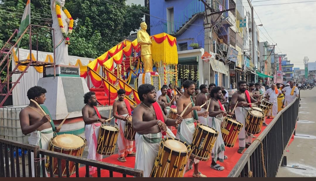 வாணியம்பாடியில் இராமசாமி படையாட்சியார் 109-வது பிறந்தநாள்! சிலைக்கு தலைமைச் செயலக முக்கிய பிரமுகர்கள் மரியாதை.