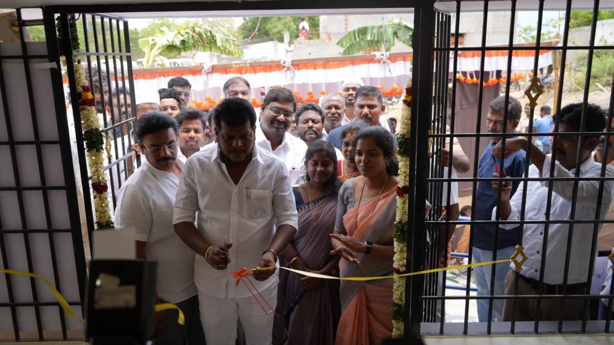 பேர்ணாம்பட்டில் புதிய கால்நடை மருந்தகம் திறப்பு – அமைச்சர் விஜய்பாலாஜி திறந்து வைத்தார்!