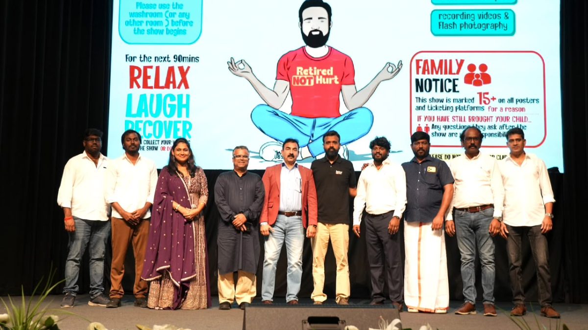 துபாயில் ராம்குமாரின் ‘ராம் கம் ஷோ’: 500-க்கும் மேற்பட்டோர் பங்கேற்று நகைச்சுவை கொண்டாட்டம்!