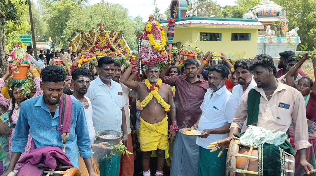 ஹரிஹரன்கூடல் பண்டாரவாடையில் ஸ்ரீ மகா காளியம்மன் ஆலய பால்குடம்–காவடி திருவிழா!
