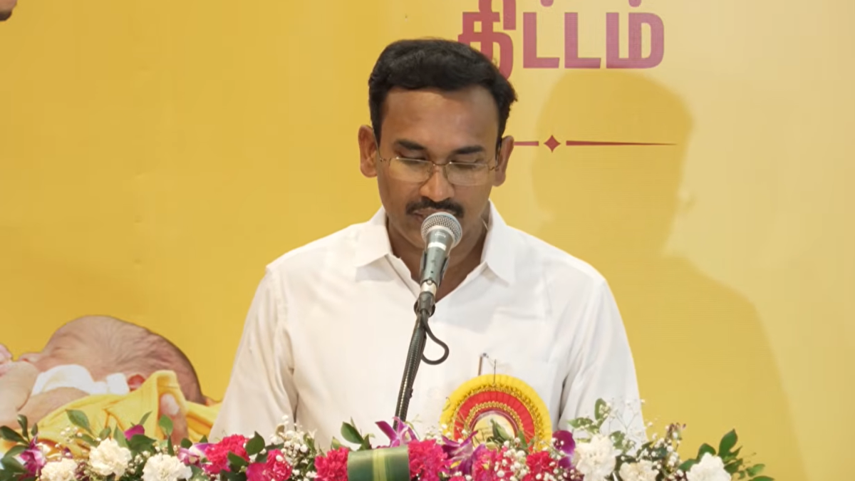 “தாய்மாமன் தங்க மோதிரம்” திட்டம்  குழந்தைக்கும் அரசுக்கும் வாழ்நாள் பந்தம் உருவாக்கும் திட்டம்! – அமைச்சர் அருண்ராஜ்.