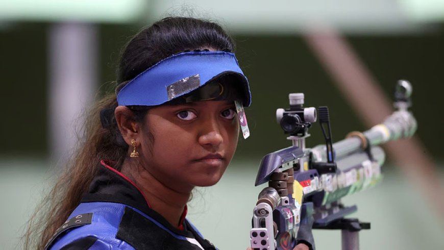 0.6 புள்ளியில் பறிபோன தங்கம்! ஆசிய விளையாட்டில் இளவேனில் வாலறிவன் வெள்ளி வென்று அசத்தல்.
