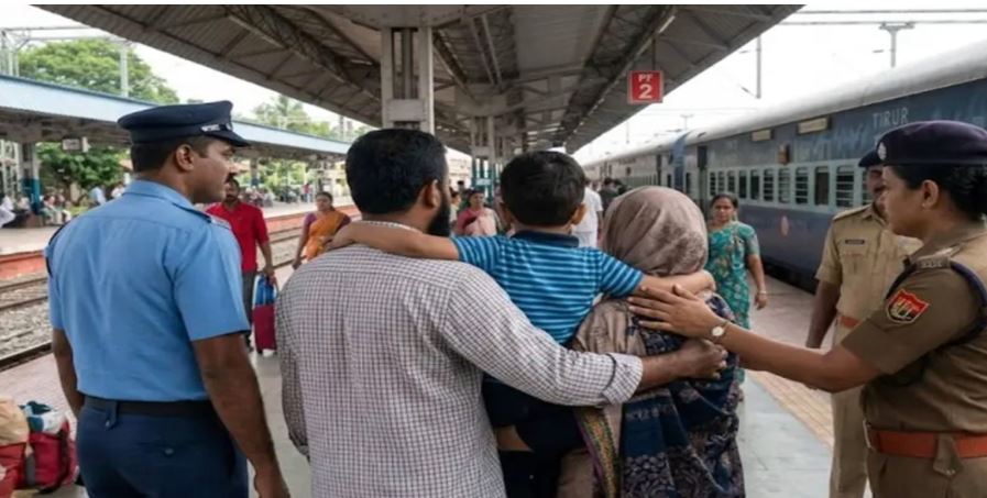 ஐஸ்கிரீம் கவர் போடச் சென்ற நேரத்தில் விபரீதம்: தவறுதலாக வேறு ரயிலில் ஏறிய 4 வயது சிறுவன் மீட்பு.