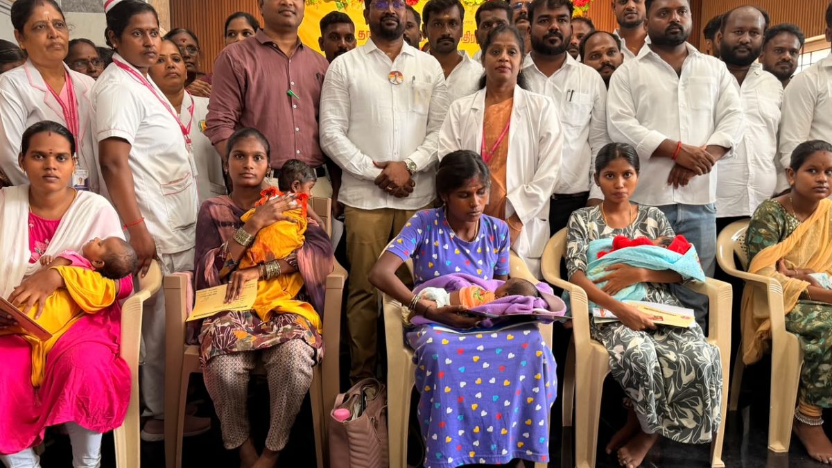 பென்னாகரத்தில் தாய்மாமன் தங்கமோதிரம் வழங்கும் விழா!