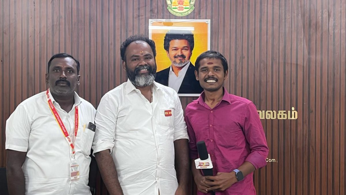 புதிதாகத் தொடங்க உள்ள தமிழக வெற்றிக்குரல் ஊடக நிறுவனத்திற்கு சட்டமன்ற உறுப்பினர் கல்லணை வாழ்த்து!