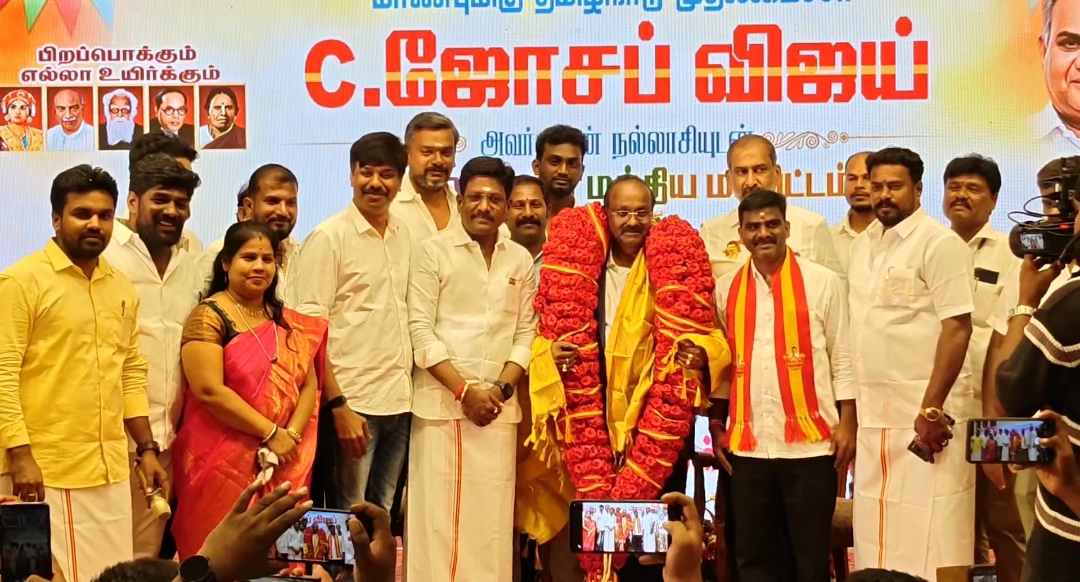 ஆவடி TVK எம்.எல்.ஏ. ரமேஷ் குமார் பிறந்தநாள் விழா: 2,000 பேருக்கு நலத்திட்ட உதவிகள்!