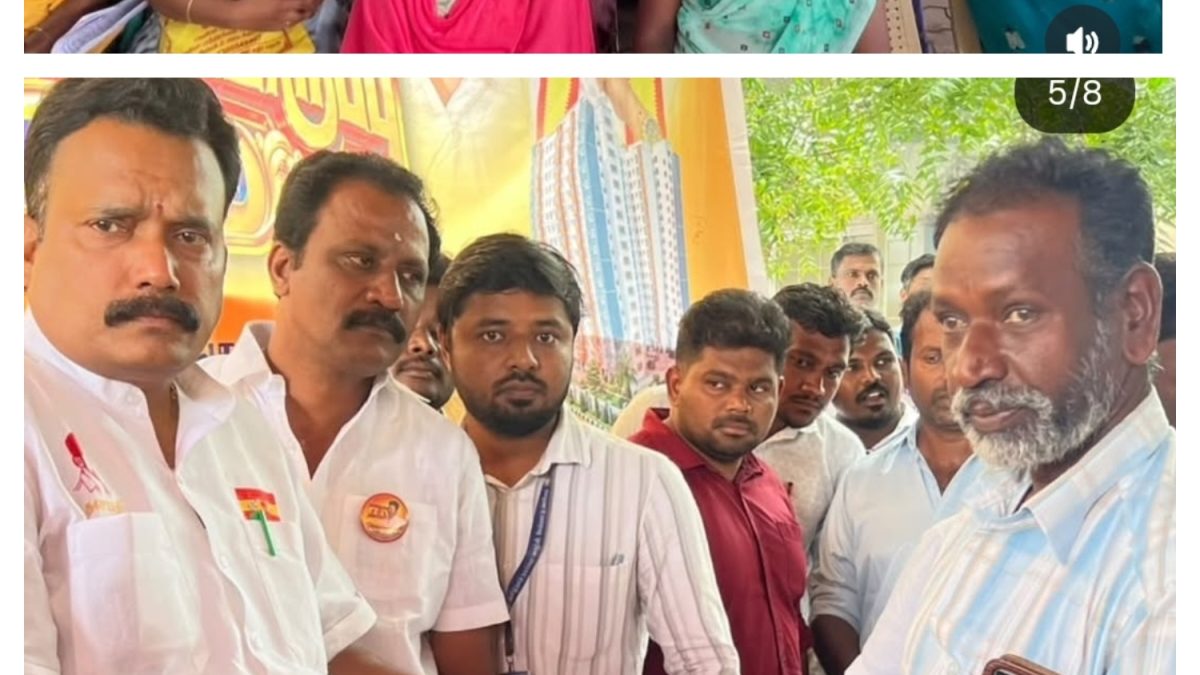 கம்பம் தொகுதியில் வீடு இல்லாதவர்களுக்கு குடியிருப்புகள்! வீட்டு வசதித் திட்ட விண்ணப்பங்கள் விநியோகம்!