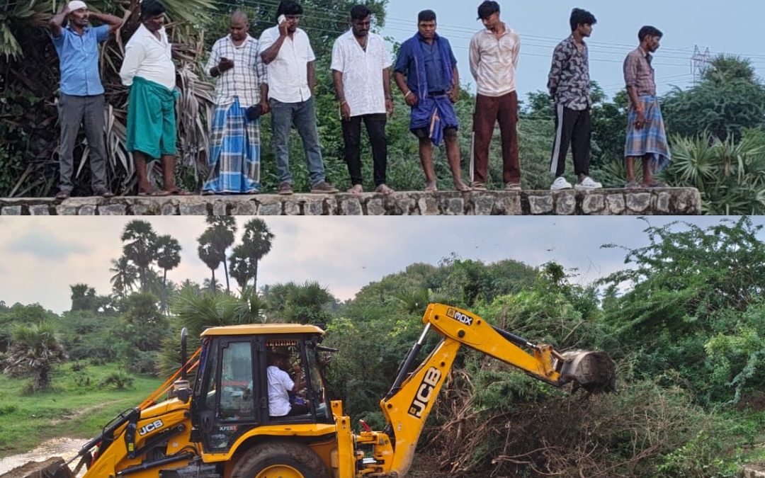 நாகப்பாடி கிராமத்தில் நீண்ட நாள் கோரிக்கைக்கு தீர்வு: தடுப்பணை தூர்வாரி சீரமைப்பு!