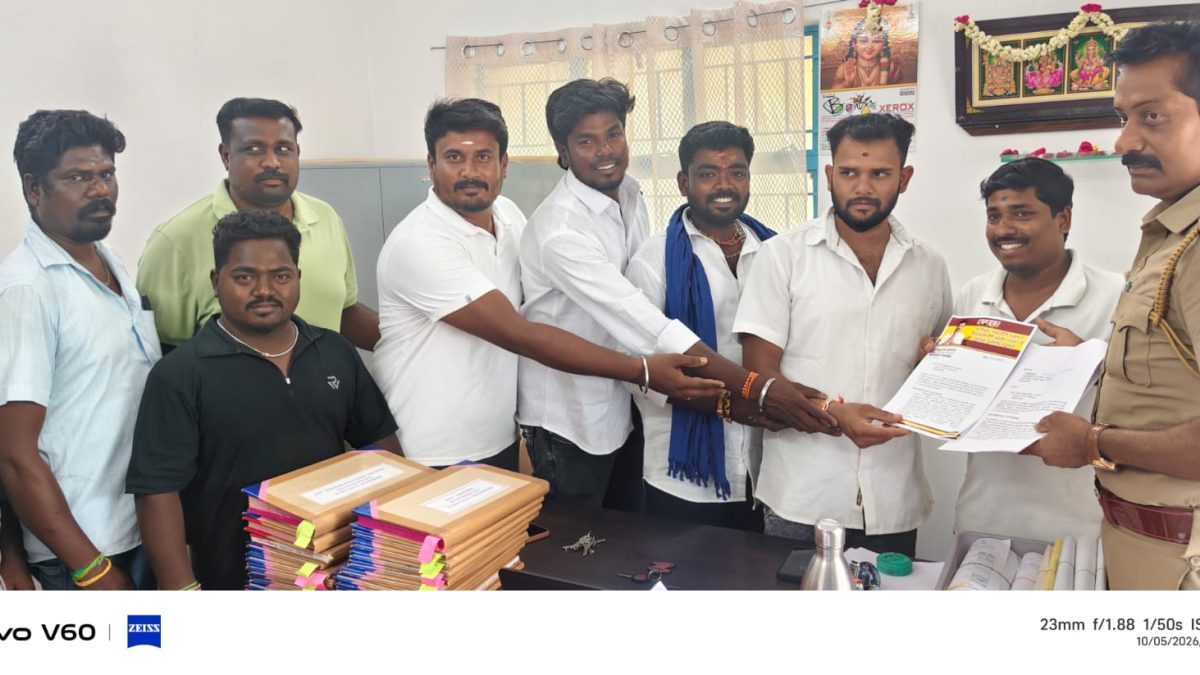 மு.க.ஸ்டாலின் பேச்சுக்கு எதிர்ப்பு: கிருஷ்ணகிரியில் தவெக சார்பில் காவல் நிலையத்தில் புகார்.