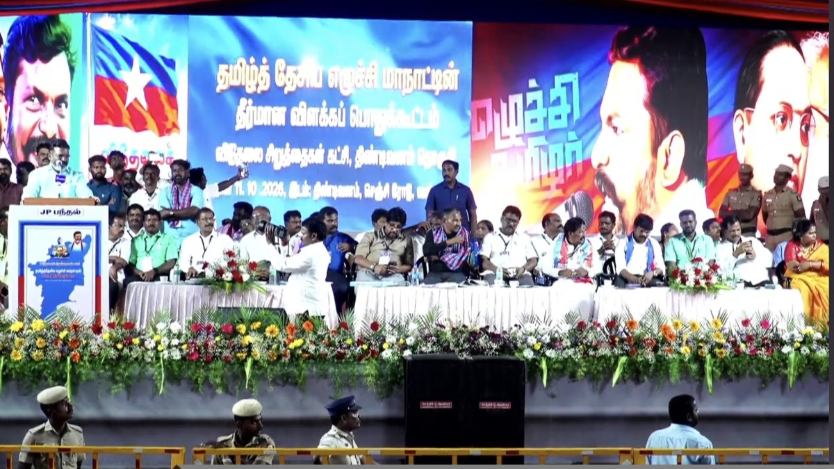 காலம் போட்ட கணக்கு – கூட்டணி ஆட்சி மடியில் விழுந்தது: திருமாவளவன்