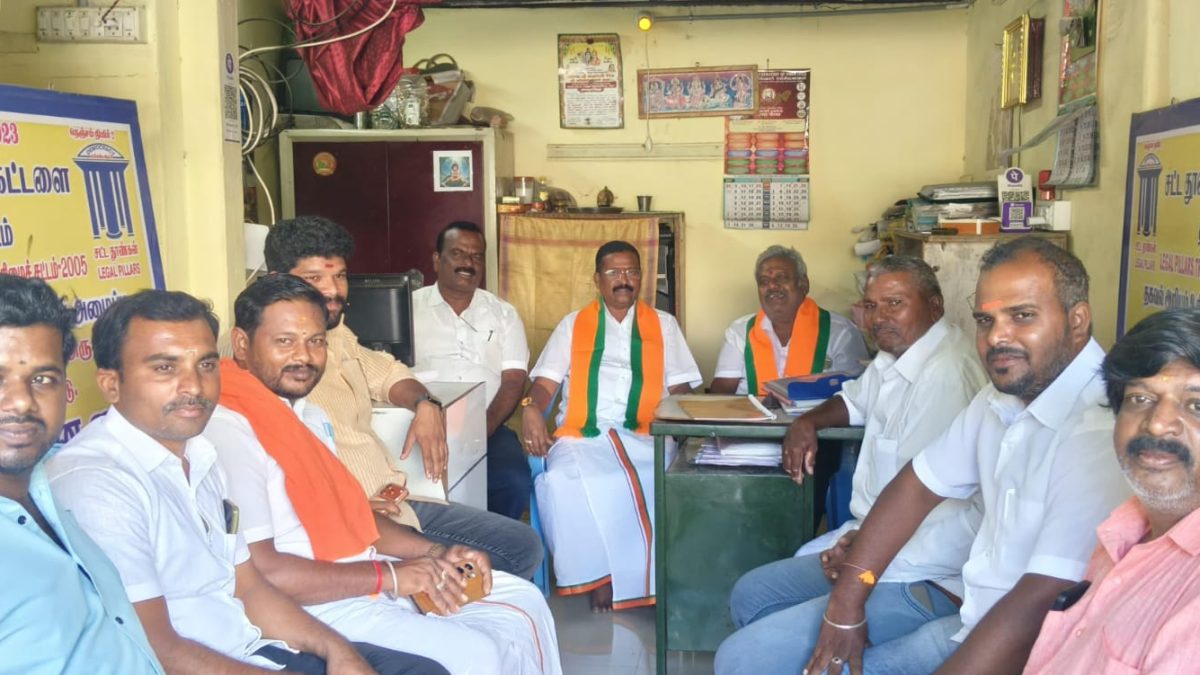 பாலக்கோட்டில் பாஜக நிர்வாகிகள் கலந்தாய்வு கூட்டம் – கட்சி பணிகள் குறித்து ஆலோசனை.