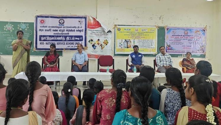 காரிமங்கலம் அரசு மகளிர் கல்லூரியில் உணவு பாதுகாப்பு விழிப்புணர்வு நிகழ்ச்சி!