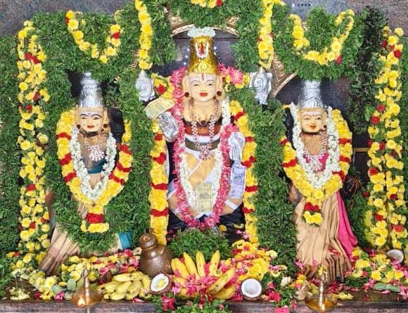 பாலக்கோடு செம்மநத்தம் கல்யாண ஸ்ரீநிவாச பெருமாள் கோயிலில் புரட்டாசி ஐந்தாம் சனிக்கிழமை சிறப்பு பூஜை!