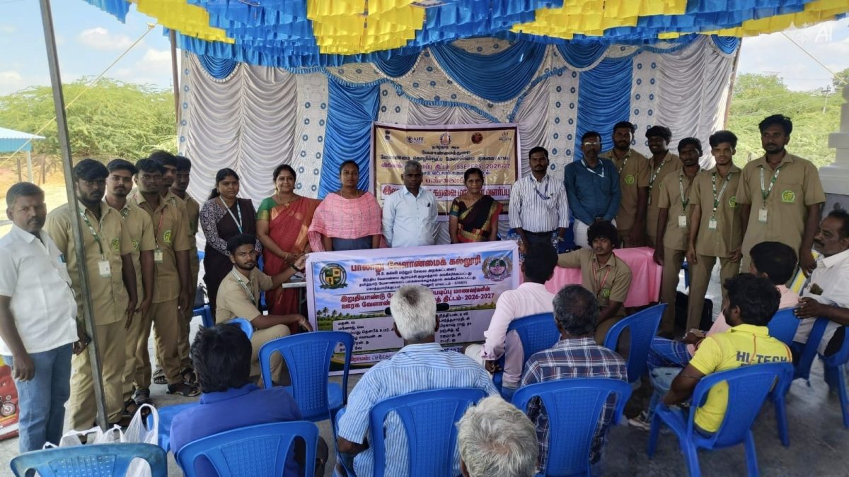 பாலக்கோட்டில் ஊரக வேளாண்மை பணி அனுபவத் திட்டம்: விவசாயிகளுக்கு நவீன தொழில்நுட்பப் பயிற்சி!