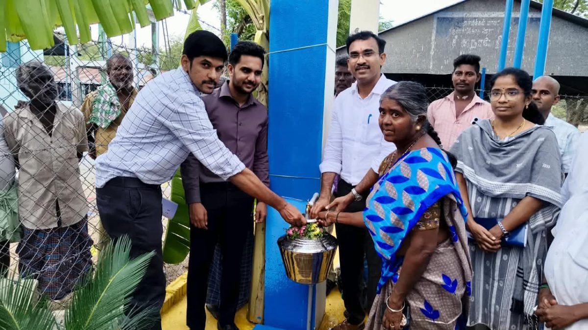 திருச்செங்கோட்டில் ரூ.5.90 கோடி நலத்திட்டங்கள் திறப்பு! குடிநீர் பிரச்சினைக்குத் தீர்வாக இரு மேல்நிலைத் தொட்டிகள்.