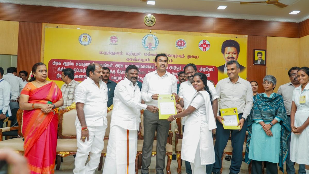 தமிழக அரசு மருத்துவமனைகளில் செவிலியர் பற்றாக்குறைக்கு தீர்வு? 4,724 பேருக்கு பணி நியமனம்!