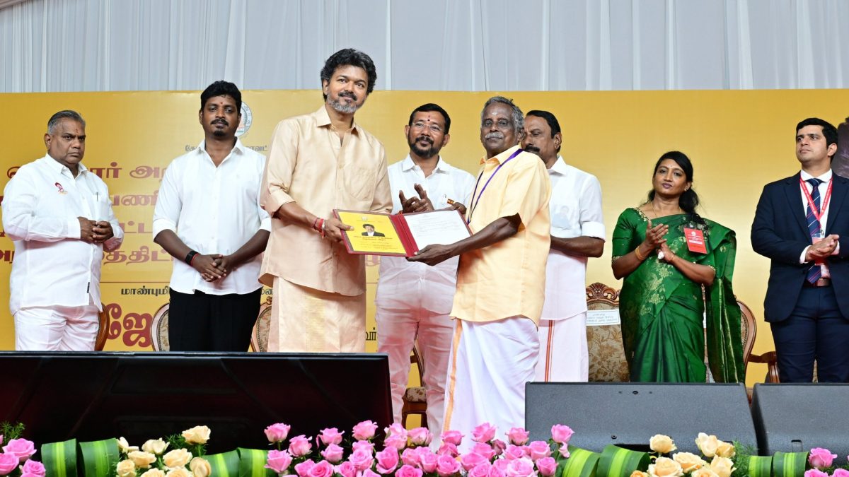 கோவையில் ஒரே நாளில் ₹475 கோடி மதிப்பிலான திட்டங்கள்! முதல்வர் விஜய் தொடங்கி வைத்தார்.