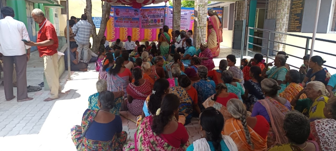 கொடையாஞ்சி ஊராட்சியில் காந்தி ஜெயந்தி சிறப்பு கிராம சபைக் கூட்டம்.