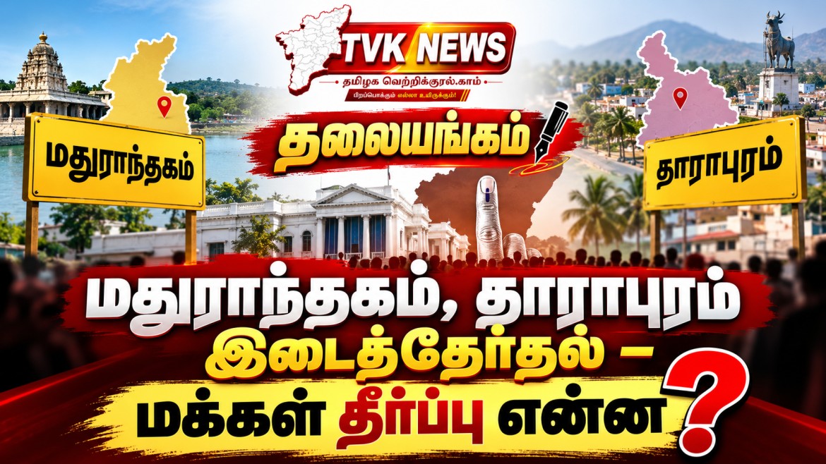 தலையங்கம் : மதுராந்தகம், தாராபுரம் இடைத்தேர்தல் – மக்கள் தீர்ப்பு என்ன?