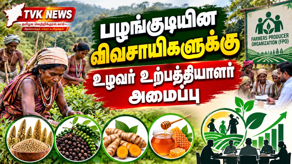 பழங்குடியினர் நல இயக்குநரகத்தில் புதிய பதிவு! FPO, FPC அமைக்க விண்ணப்பங்கள் வரவேற்பு!