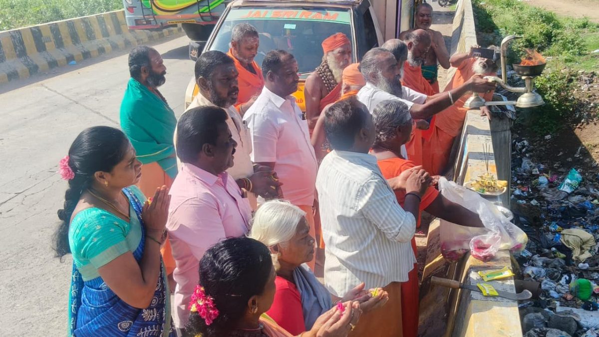 பாலக்கோட்டில் அன்னை காவிரி விழிப்புணர்வு துலா தீர்த்த ரத யாத்திரை தொடக்கம்!