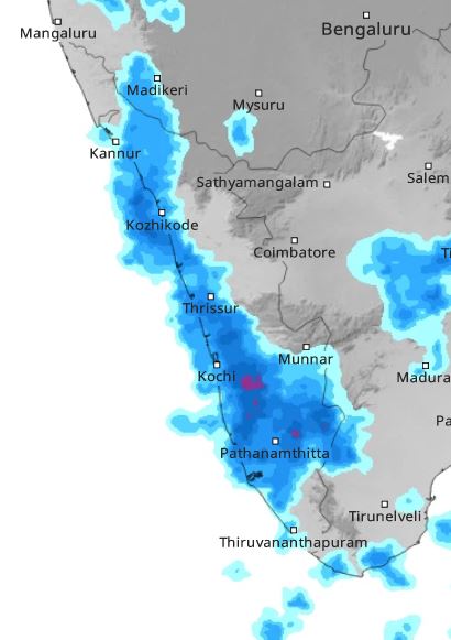 தமிழகத்தை ஒட்டிய கடல் பகுதியில் காற்றழுத்தத் தாழ்வுப் பகுதி உருவாக வாய்ப்பு: கேரளாவில் அக்டோபர் 25 வரை கனமழை எச்சரிக்கை!