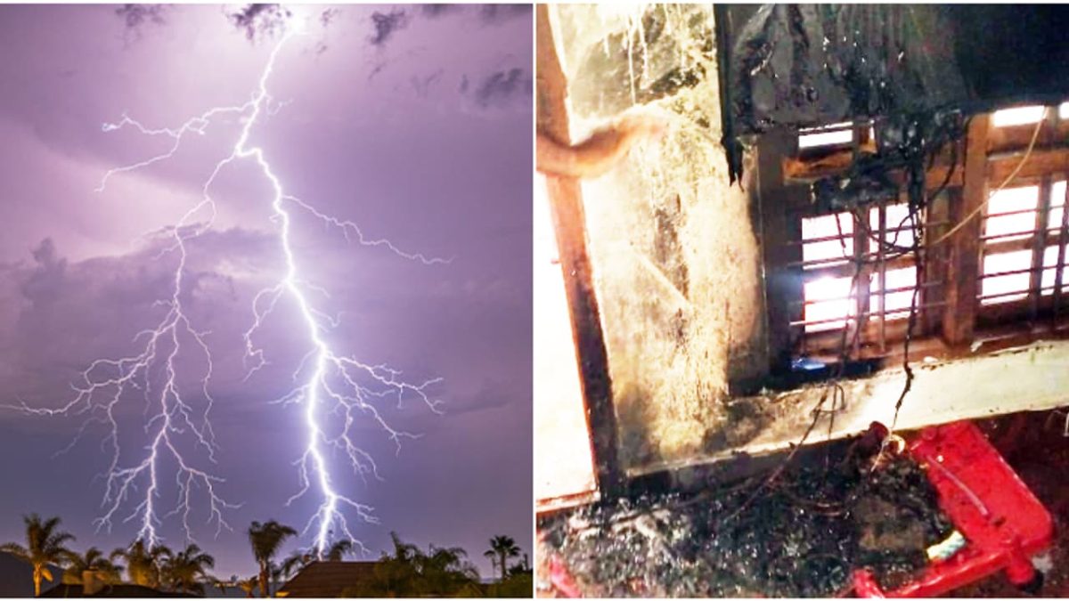 வீடு கட்டும் பணியில் சோகம்: மின்னல் தாக்கி ஒருவர் உயிரிழப்பு; மேலும் 3 பேர் காயம்.